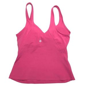 Lululemon waist length align pink lychee tank